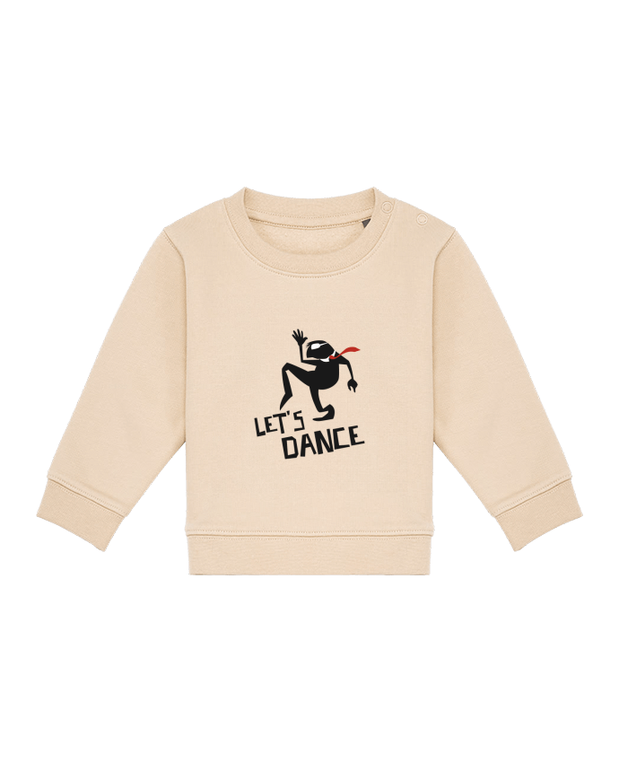 Sweat bébé Let's dance! par Rickydule