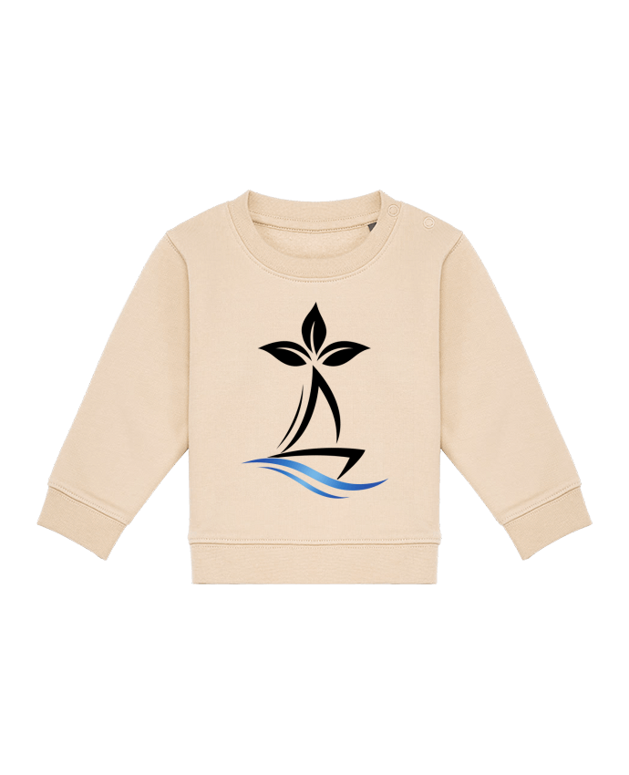 Sweat bébé Hermine Bateau par Graphic Vision