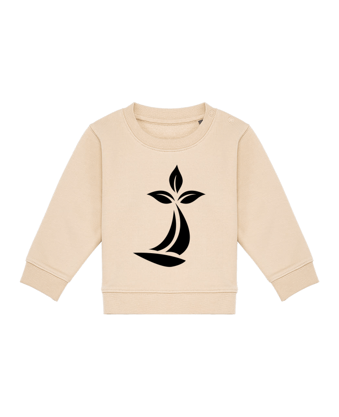 Sweat bébé Hermine Surf par Graphic Vision