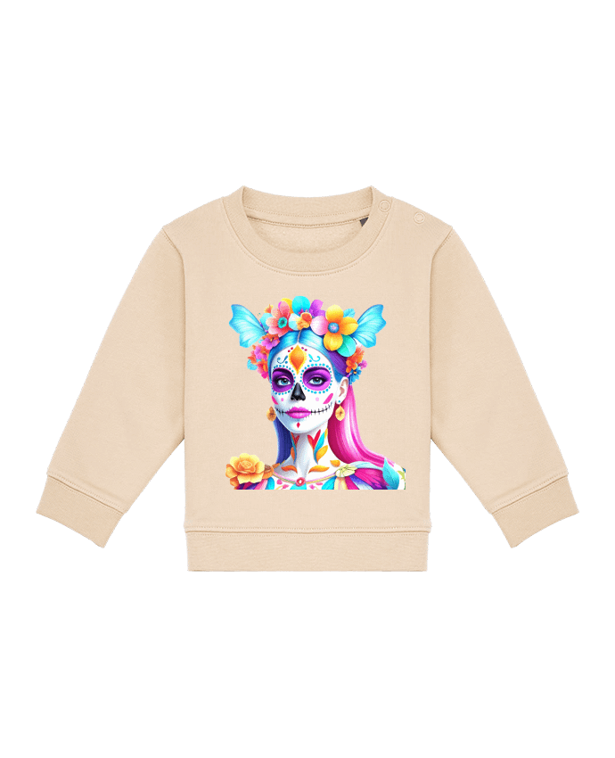 Sweat bébé DAY OF THE DEAD par 33designerarte