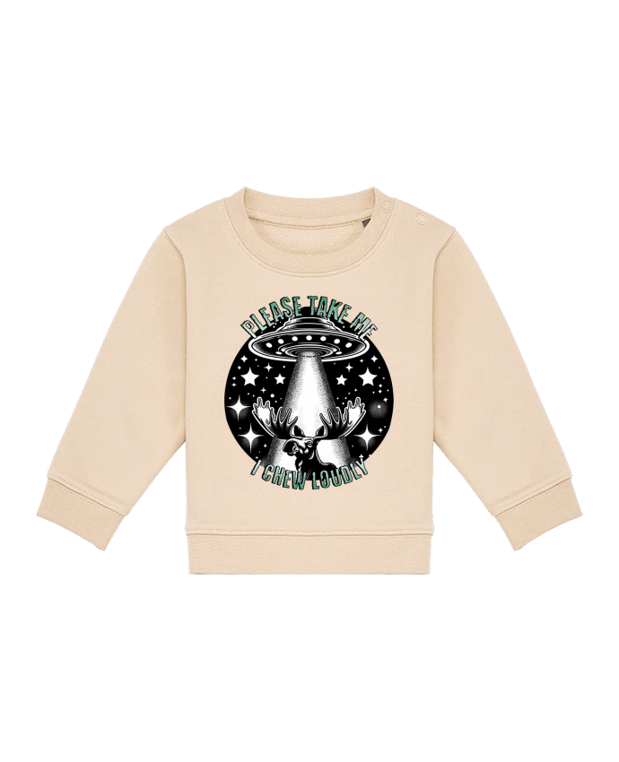 Sweat bébé Please take me par Mona Designs