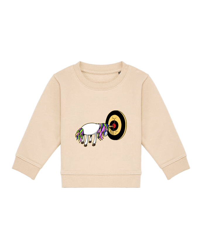 Sweat bébé Licorne et fléchettes par TOMI AX