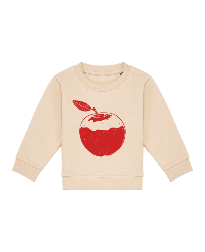 Sweat bébé Pomme rouge par TOMI AX