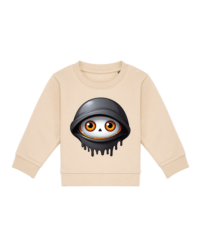 Sweat bébé THE TIME OF FEAR par 33designerarte
