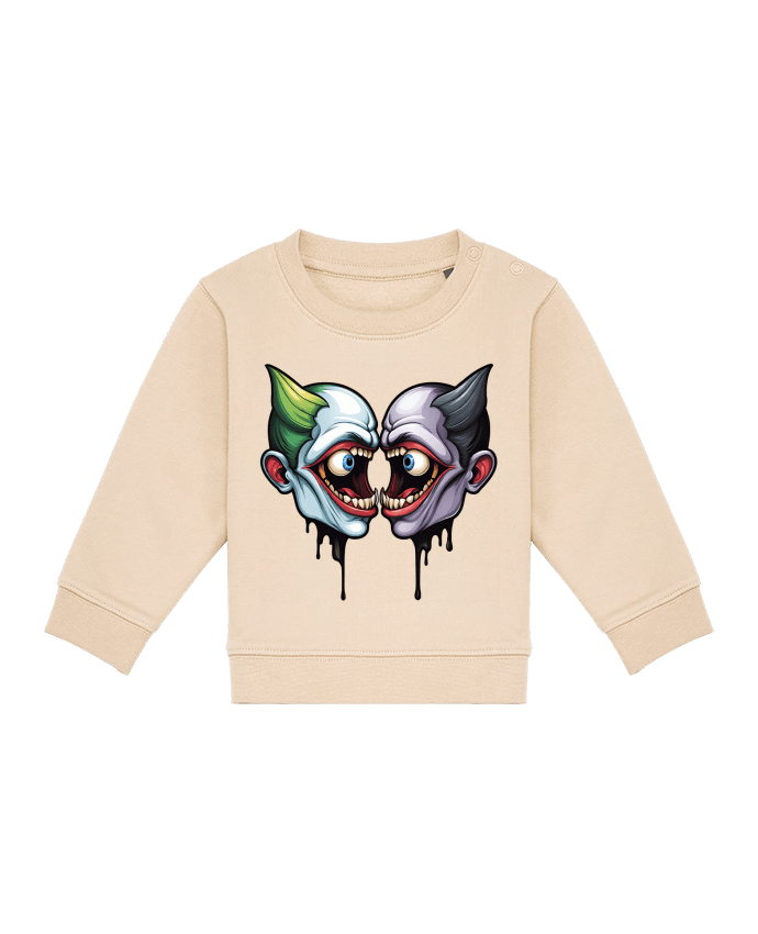 Sweat bébé MOUTH WITH EYES par 33designerarte