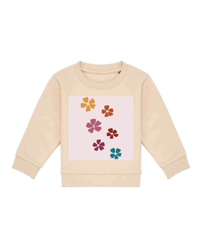 Sweat bébé Fleurs par Clemence_Bellay