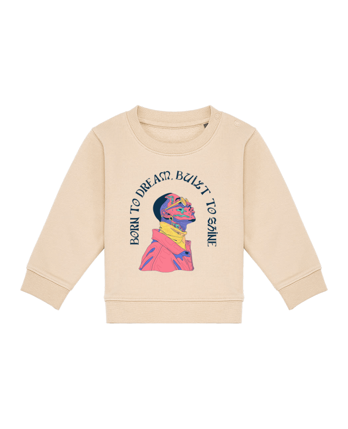 Sweat bébé Born to Dream par Frama