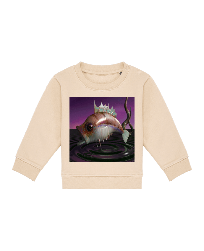 Sweat bébé Image de Synthèse poisson par White Tiger 60