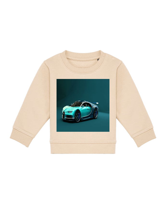 Sweat bébé Image de synthèse de voiture par White Tiger 60
