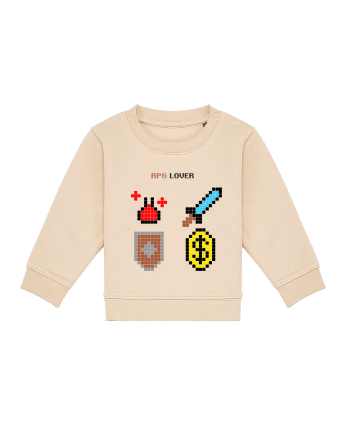 Sweat bébé Rigged Poker - Pixel Art - RPG Lover par Rigged Poker Shop