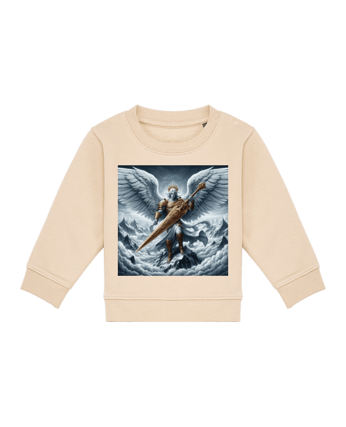 Sweat bébé Ange blanc et or par Fantasymaniac
