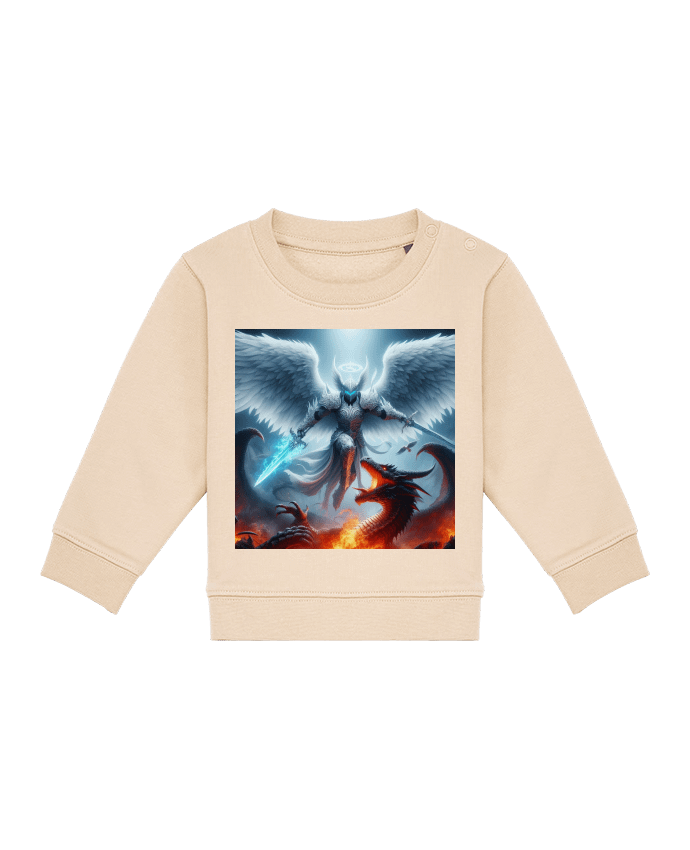 Sweat bébé Ange armure contre dragon par Fantasymaniac