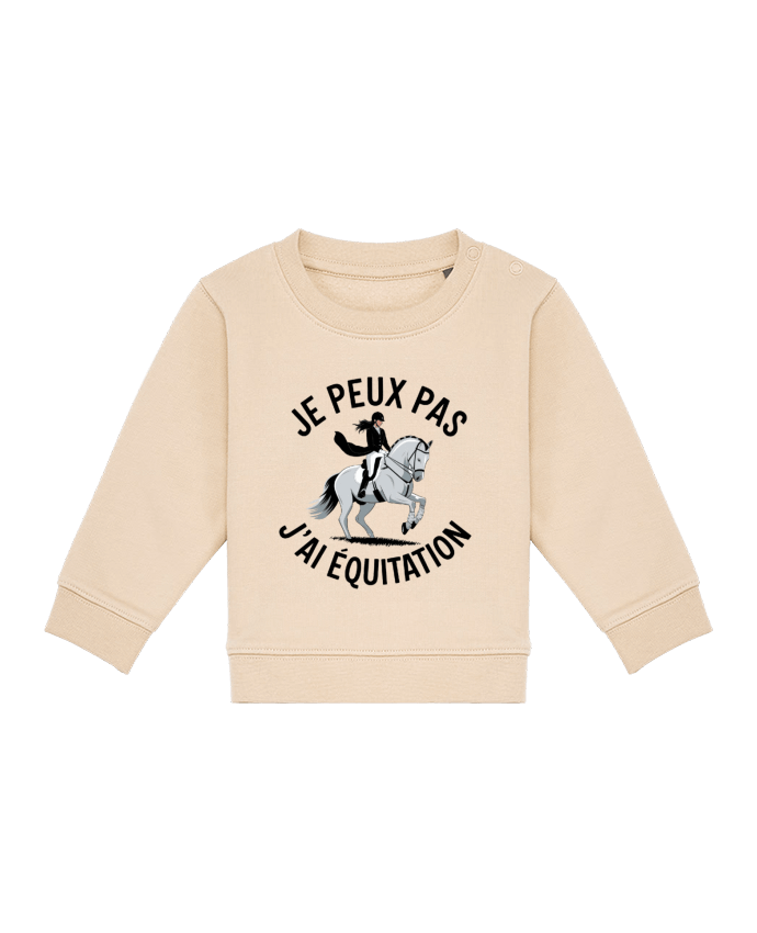 Sweat bébé je peux pas j'ai equitation par bwilfy
