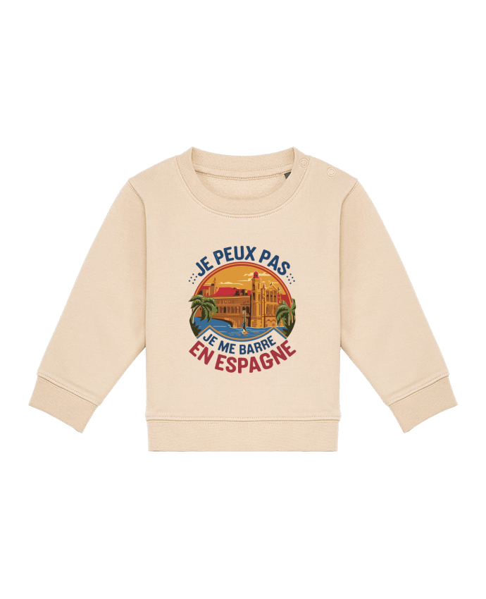 Sweat bébé je peux pas je me barre en Espagne par bwilfy