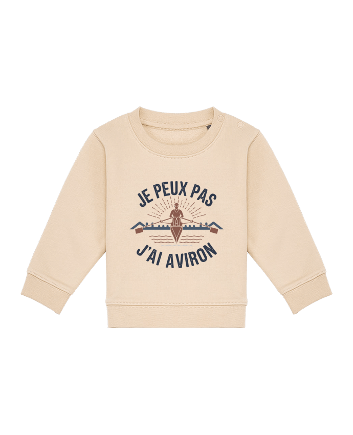 Sweat bébé je peux pas j'ai aviron par bwilfy