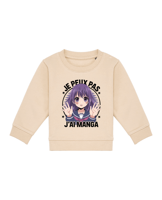 Sweat bébé je peux pas j'ai manga par bwilfy