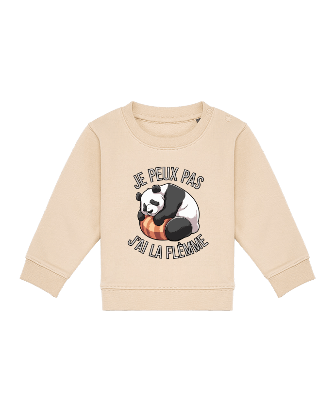 Sweat bébé je peux pas j'ai la flemme par bwilfy
