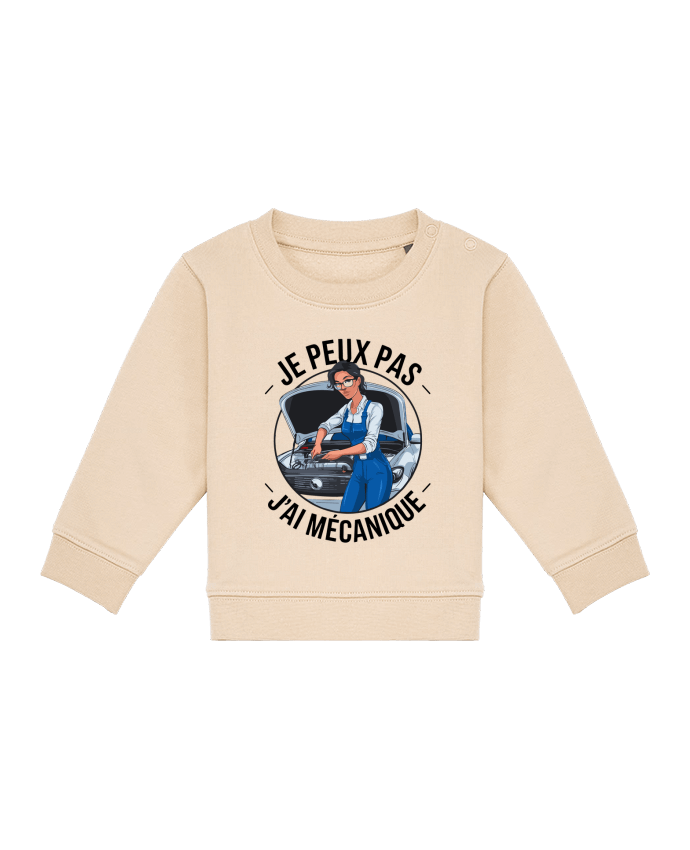 Sweat bébé je peux pas j'ai mécanique par bwilfy