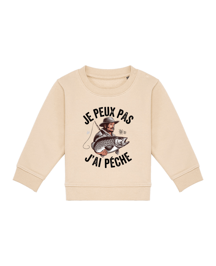 Sweat bébé je peux pas j'ai pêché par bwilfy