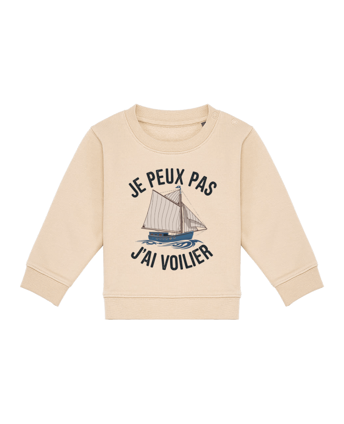 Sweat bébé je peux pas j'ai voilier par bwilfy