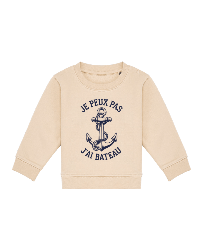 Sweat bébé je peux pas j'ai bateau par bwilfy