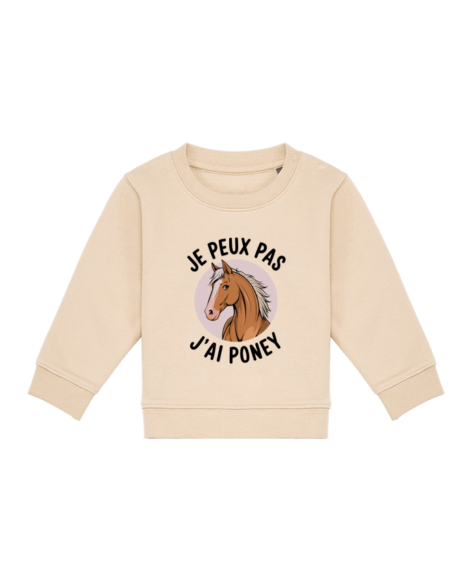 Sweat bébé je peux pas j'ai poney par bwilfy