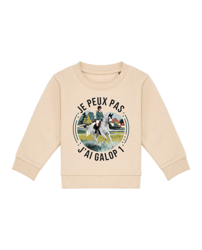 Sweat bébé je peux pas j'ai galop1 par bwilfy