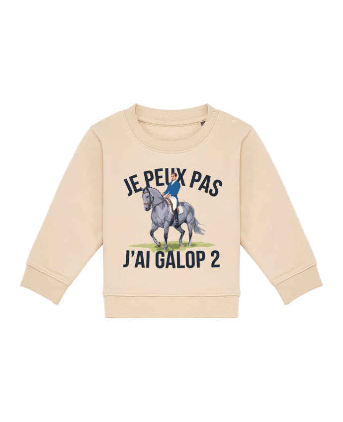 Sweat bébé je peux pas j'ai galop 2 par bwilfy