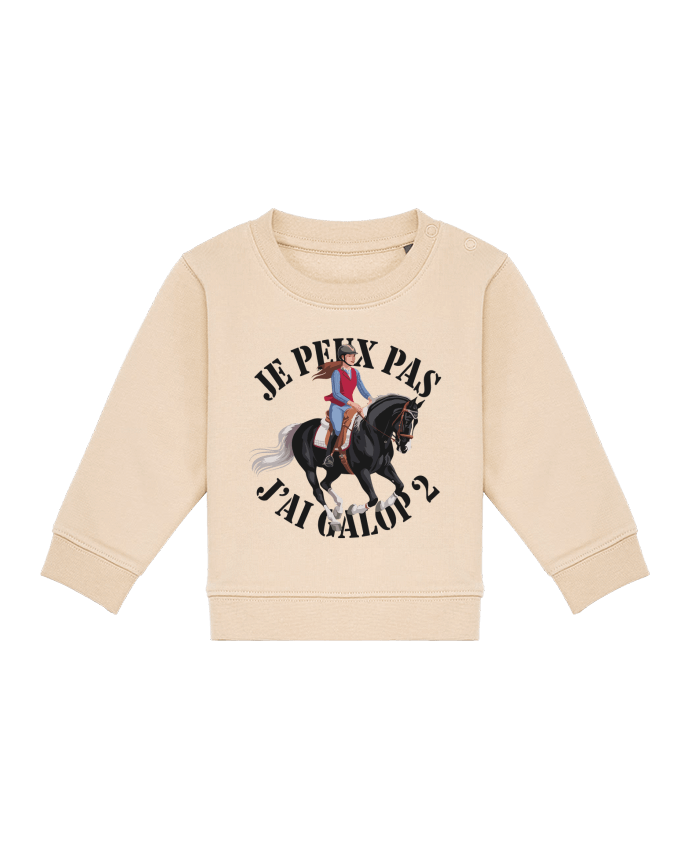 Sweat bébé je peux pas j'ai galop2 par bwilfy