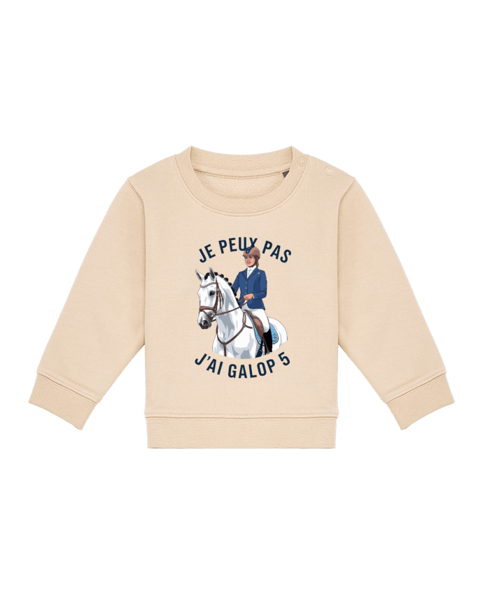 Sweat bébé je peux pas j'ai galop5 par bwilfy