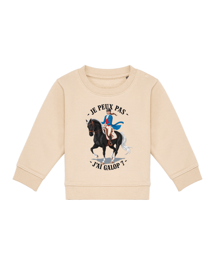 Sweat bébé je peux pas j'ai galop 7 par bwilfy