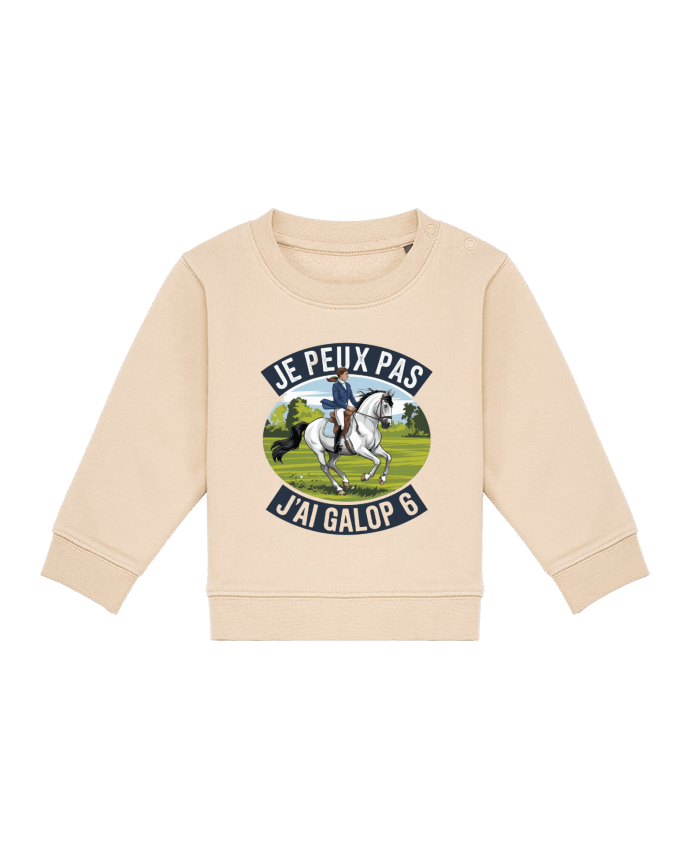 Sweat bébé je peux pas j'ai galop6 par bwilfy
