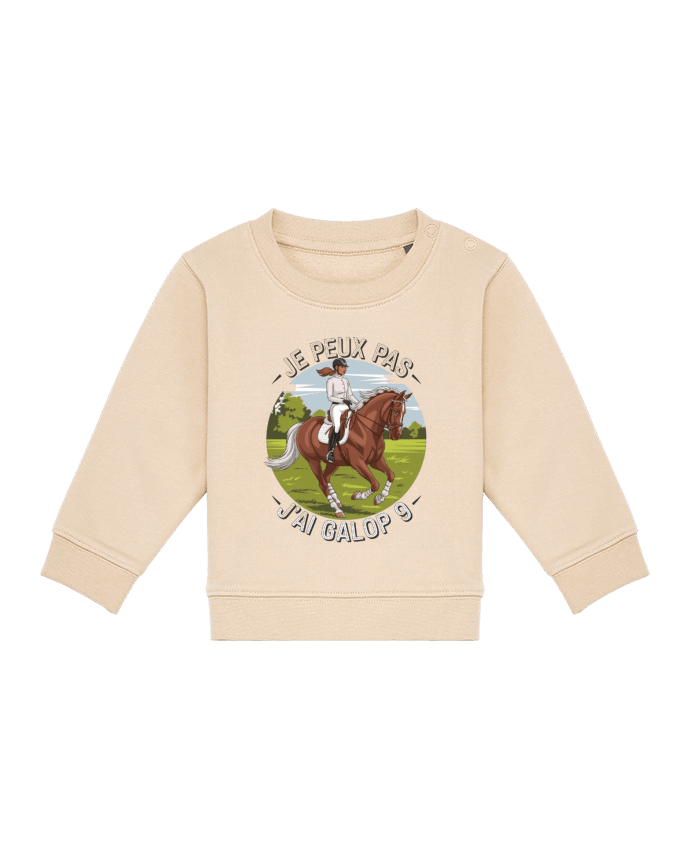 Sweat bébé je peux pas j'ai galop9 par bwilfy