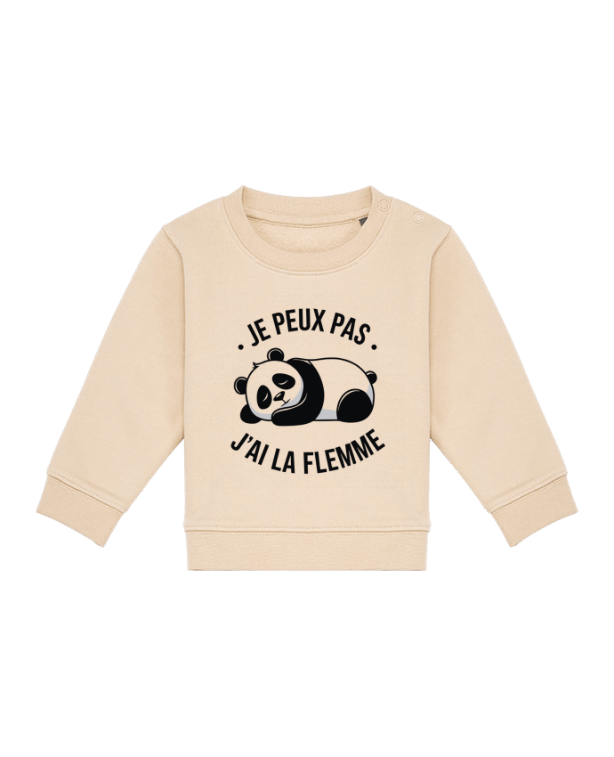 Sweat bébé je peux pas j'ai la flemme par bwilfy