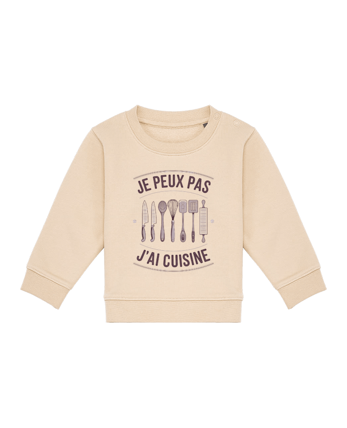 Sweat bébé je peux pas j'ai cuisine par bwilfy