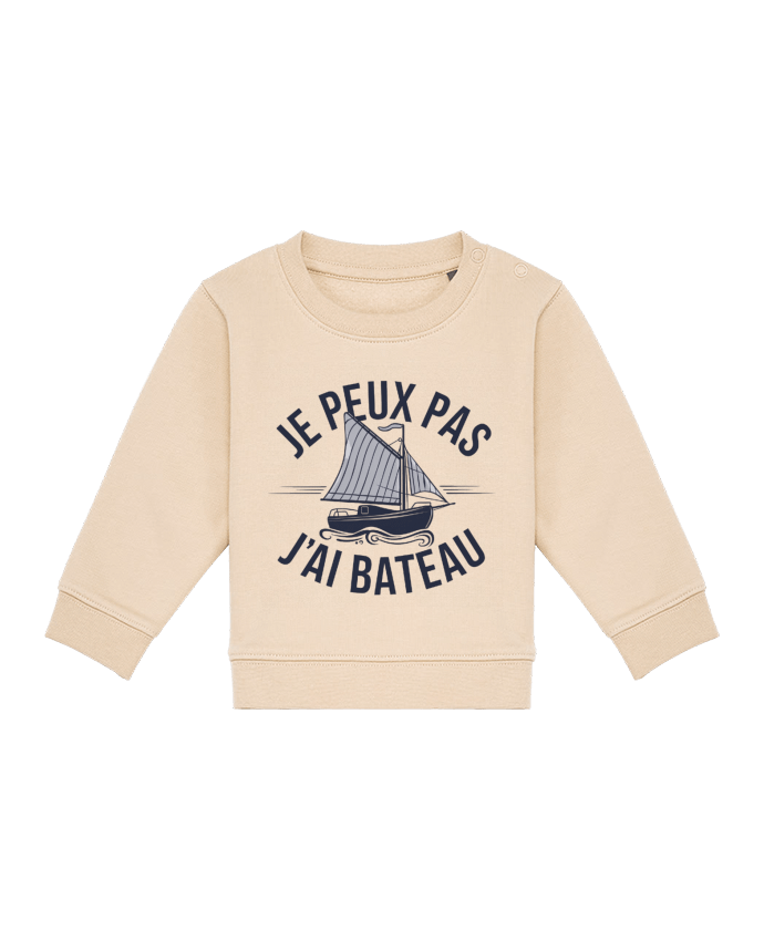 Sweat bébé je peux pas j'ai bateau par bwilfy