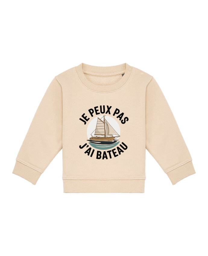 Sweat bébé je peux pas j'ai un bateau par bwilfy