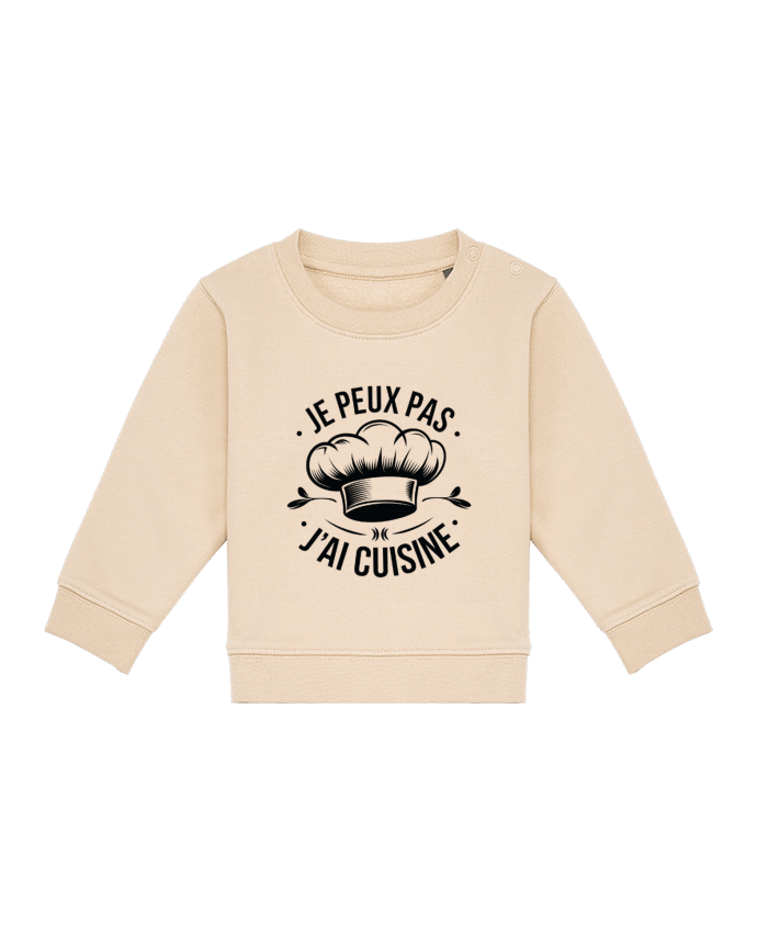 Sweat bébé je peux pas j'ai cuisine par bwilfy