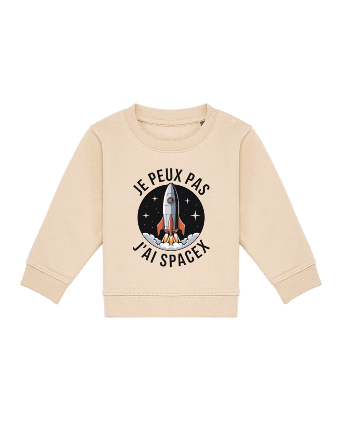 Sweat bébé je peux pas j'ai spaces par bwilfy