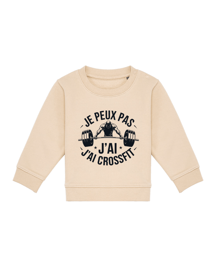 Sweat bébé je peux pas j'ai crossfit par bwilfy