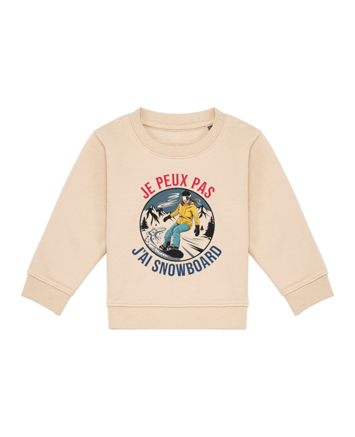 Sweat bébé je peux pas jai snowboard par bwilfy