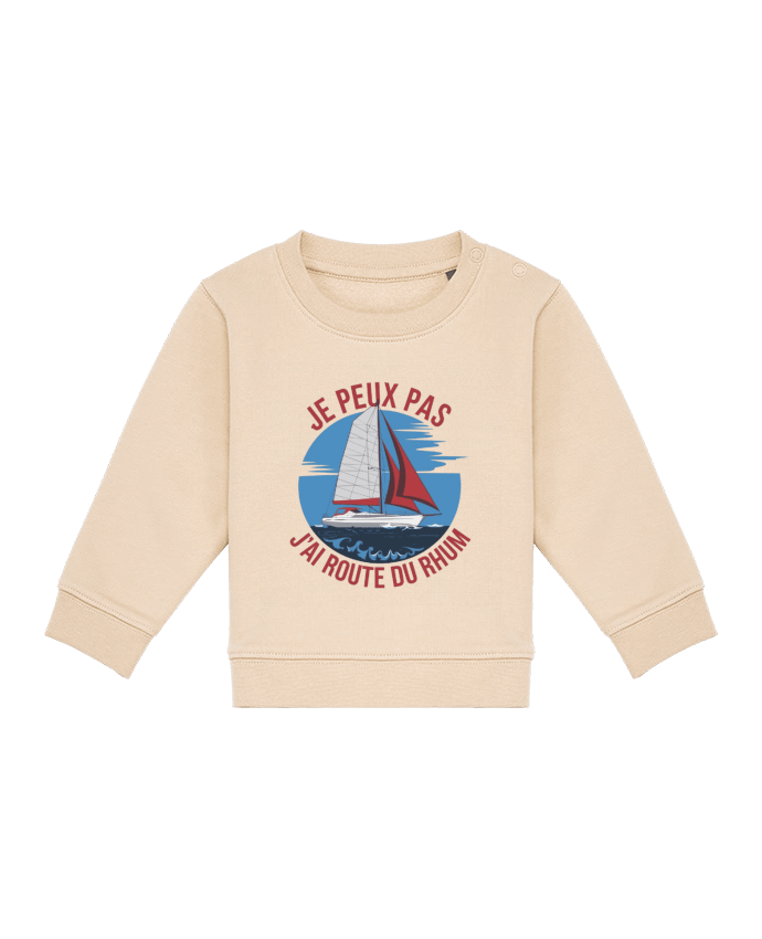 Sweat bébé je peux pas j'ai route du rhum par bwilfy