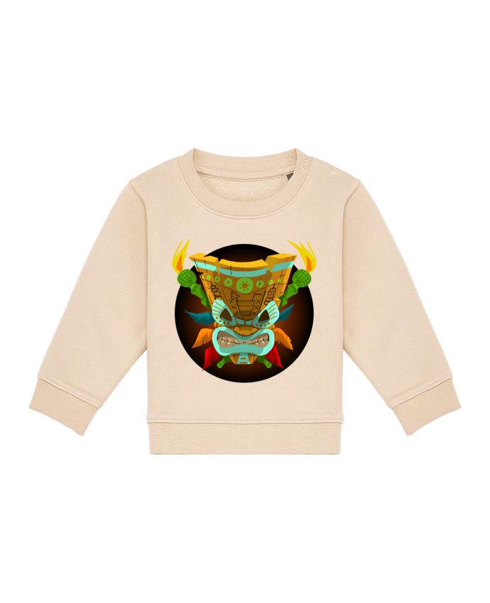 Sweat bébé Masque Tiki par TOMI AX