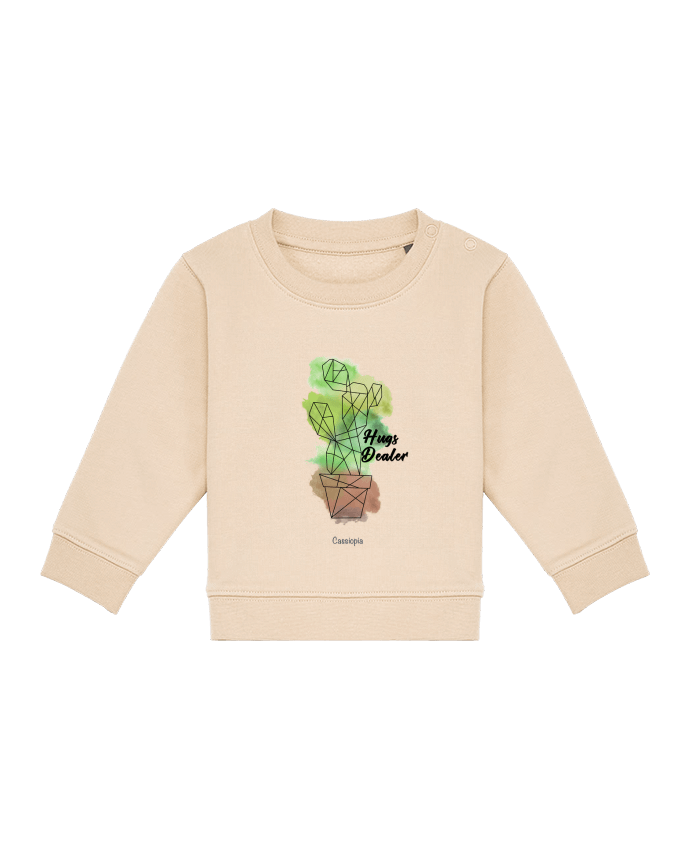 Sweatshirt bébé écoresponsable cactus by Cassiopia®