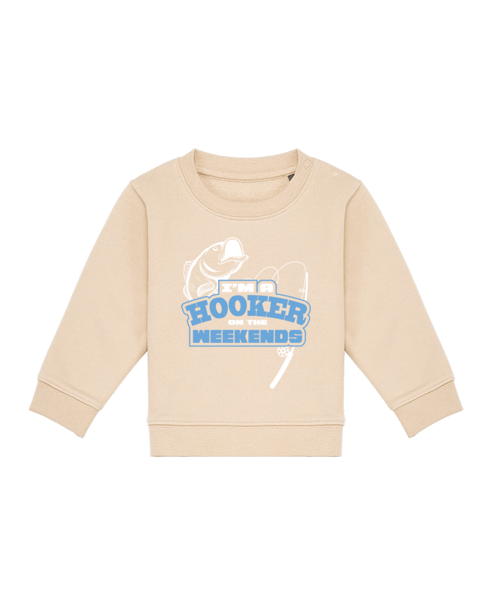 Sweat bébé week end pêche par jamatt