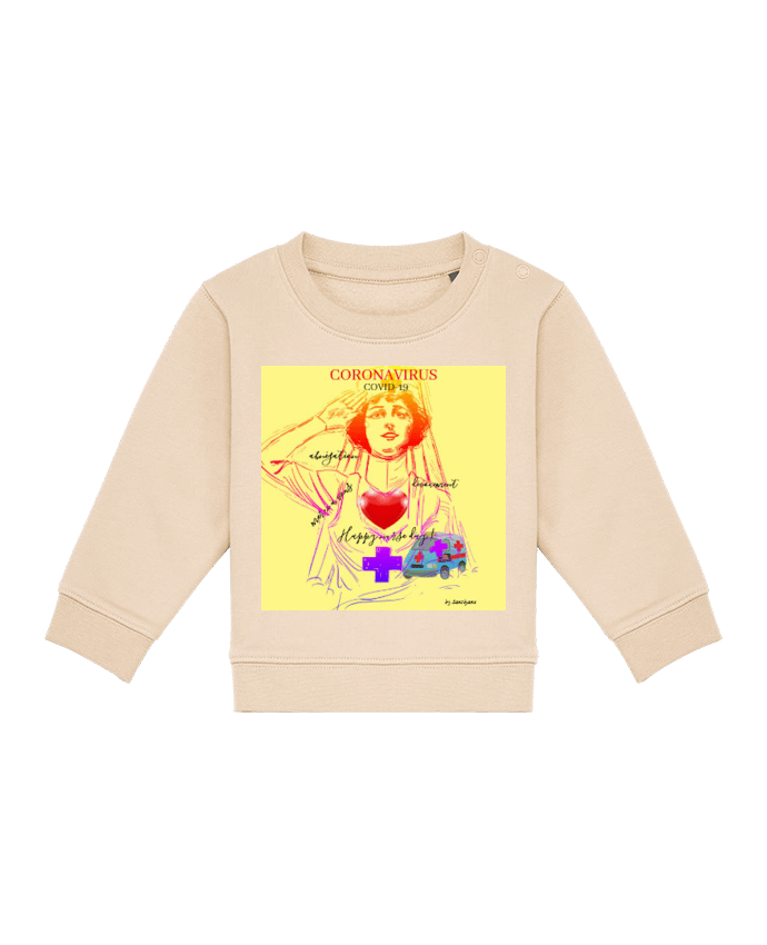 Sweat bébé Infirmière par SANTIYANO