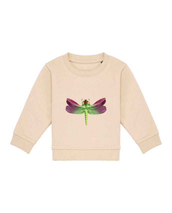 Sweat bébé Libellule (violet) par Les Caprices de Filles