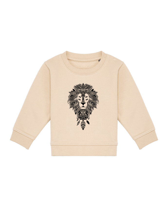 Sweat bébé Lion Bohème par Mag’Art