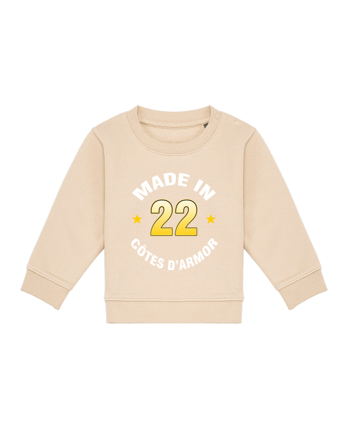 Sweat bébé Côtes d'Armor par Logorigolo