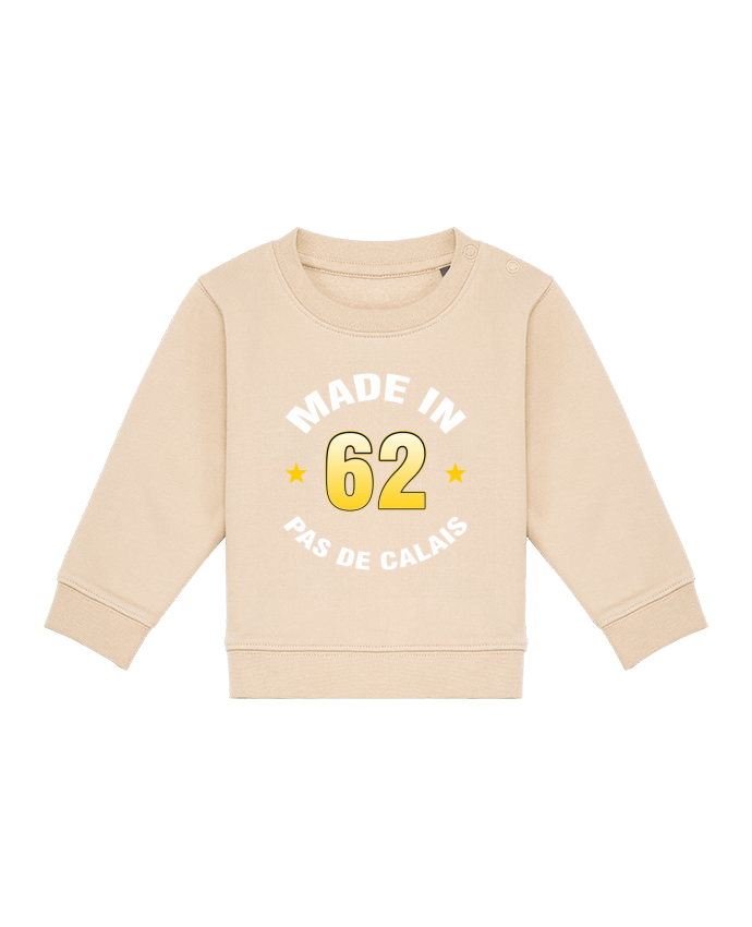 Sweat bébé Pas de Calais par Logorigolo